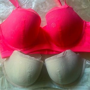 Two Aerie identical balconette bra’s